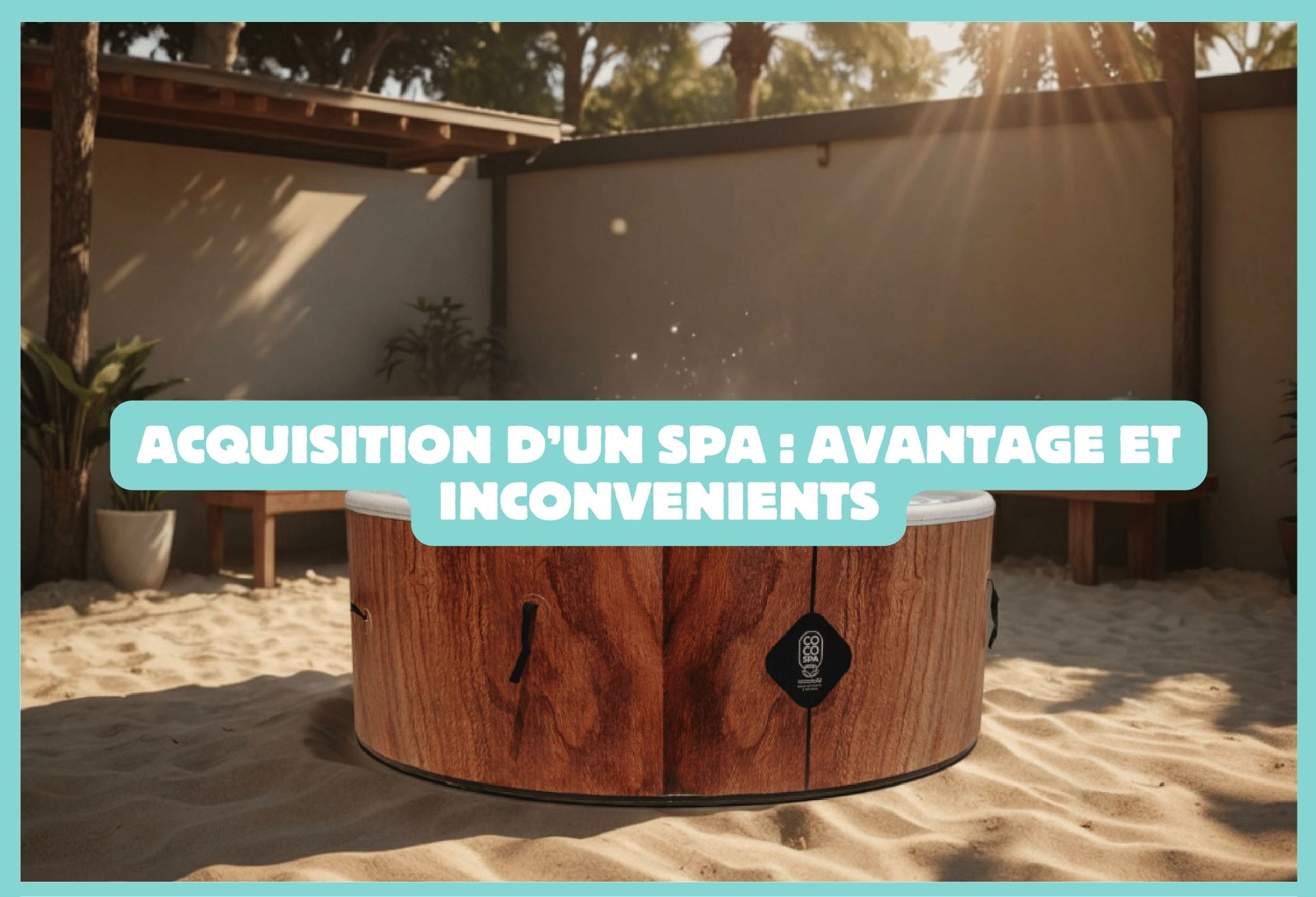 Acquisition d’un spa : avantage et inconvenients