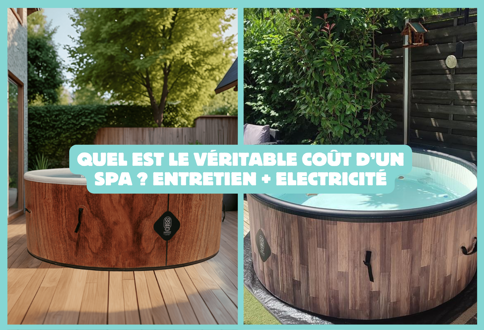 Quel est le véritable coût d’un spa ? entretien + electricité